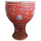 Prachtige Chinese Cachepot Op Voet thumbnail 1