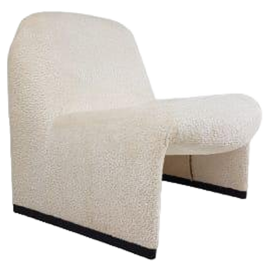 Artifort Alky Creme Boucle Creme Wit Nieuwe Stof 1