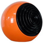 Vintage Oranje Ventilator Kachel thumbnail 1