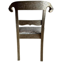 Indiase Anglo Indian Bruidsstoel Vintage