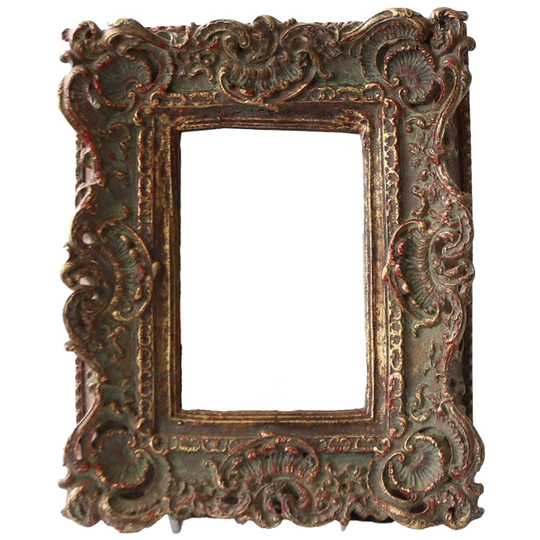 Wand Spiegeltje Barok Stijl, Na 2000 1