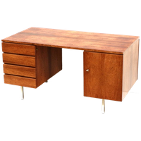 Vintage Palissander Dressoir Met Lades En Deur Gemaakt In De Jaren ’60