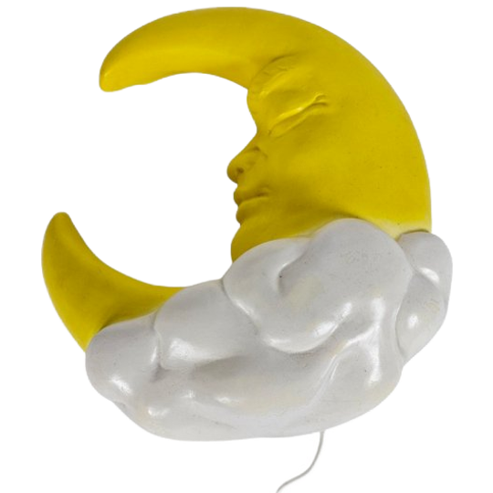 Heico - 'moon' - Wandlamp - Kunststof - West-germany - 80's 1