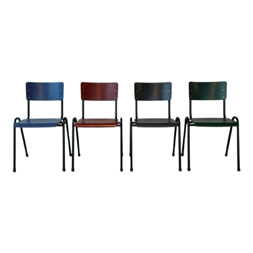 Retro Eettafelstoelen Nieuw Kantinestoelen Horeca Prijs P/St