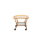 Italian Mid-century Serving Trolley/bar Cart By Ico Parisi For Angelo de Baggis 1950’s thumbnail 1