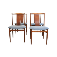 Set 4 Eetkamerstoelen Henning Sorensen Voor Danex 'vordingborg'