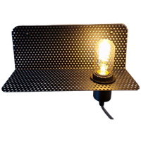 Metalen Wandplank Wandlamp Vintage Stijl