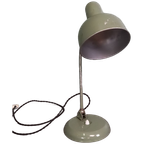 Bureaulamp Militair Met Kogelgewricht (Vintage) thumbnail 1