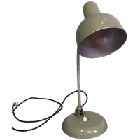 Bureaulamp Militair Met Kogelgewricht (Vintage)