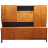 Vintage Wandmeubel Teak