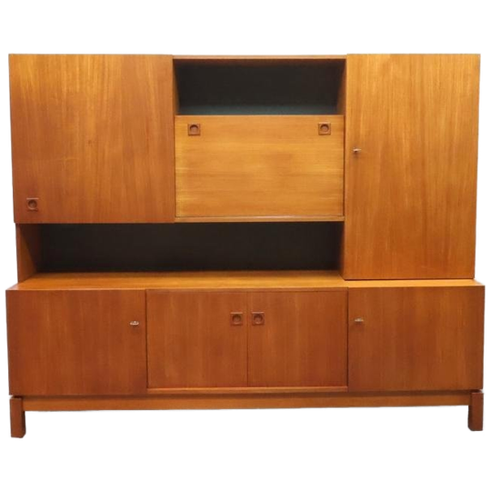 Vintage Wandmeubel Teak 1