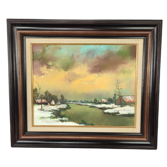 Marcel Lietaert - Landschap Schilderij 1
