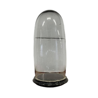 Antieke Glazen Stolp / Hoge Ronde Stolp
