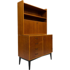 Vintage Wandkast Kast Werkplek Deens Design Jaren 60 thumbnail 1