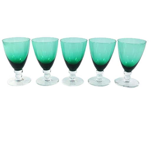 5 Vintage Glazen – Max Verboeket 1