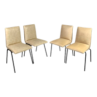 Set Van 4 Meurop Stoelen Door Pierre Guariche, Jaren 50