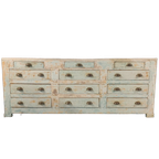 - Prachtige Brocante Vintage Ladenkast - thumbnail 1