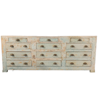 - Prachtige Brocante Vintage Ladenkast -