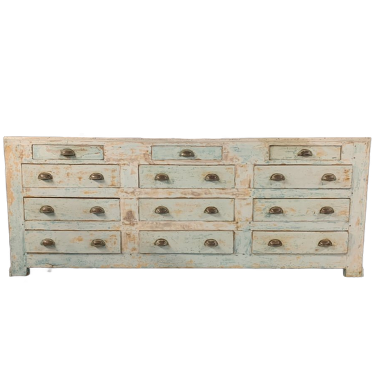 - Prachtige Brocante Vintage Ladenkast - 1
