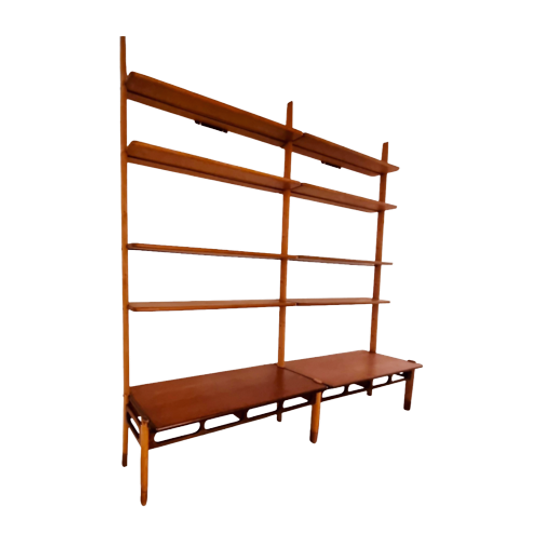 Scanflex William Watting Shelving Unit Bookcase 1950S Fifties Fristho Danish Dutch Design 1