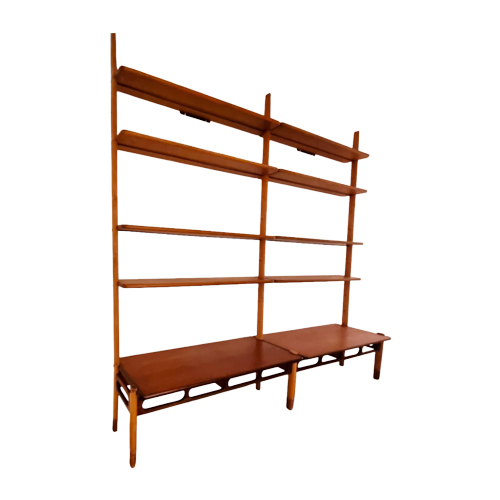 Scanflex William Watting Shelving Unit Bookcase 1950S Fifties Fristho Danish Dutch Design