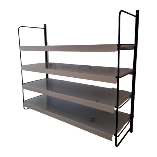 Vintage Modulair Wandrek Grijs Zwart 1