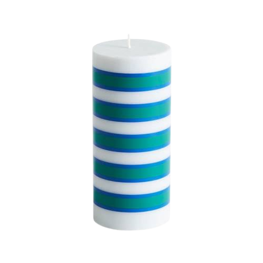 HAY Column Kaars S - Light Grey/blue/green - Tweedekans 1