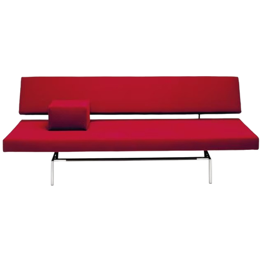 Martin Visser Slaapbank Rood Met Armlegeer 1