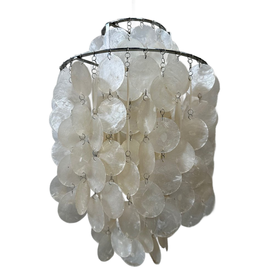 Vintage Capiz Hanglamp 1