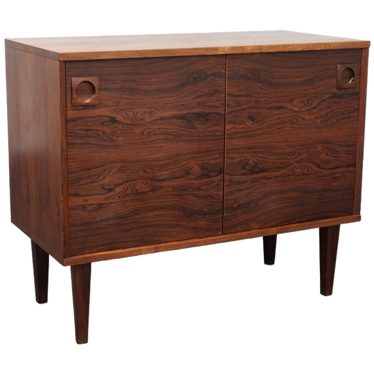 Elegant Mid-century Modern Rosewood Sideboard, Scandinavia, 1960s 1