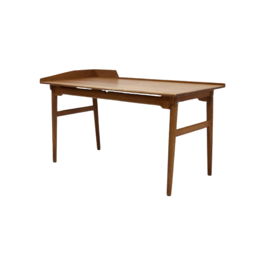 Rare Writing Table By Hans Wegner For Andreas Tuck Denmark 1960s 1