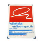 Emaille Bord Veiligheids & Milieu Inspectie thumbnail 1