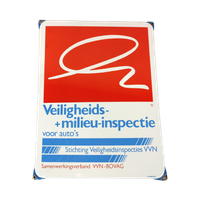 Emaille Bord Veiligheids & Milieu Inspectie
