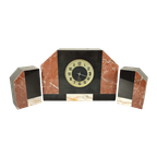 Marmeren Art Deco Klokstel thumbnail 1