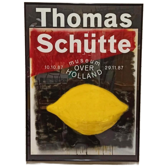 Vintage Tentoonstelling Poster, Lex Reitsma 1