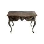 Neo Classical Antique Sculpted Console Table thumbnail 1