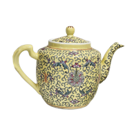 Vintage Theepot Chinees Oosters 950 Ml