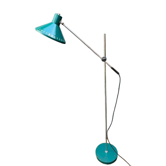 J.j.m. Hoogervorst Vloerlamp Voor Anvia - Jaren '50 1