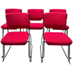 5x Postmoderne Stoelen Van Albert Stoll Voor Giroflex thumbnail 1