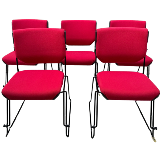 5x Postmoderne Stoelen Van Albert Stoll Voor Giroflex 1