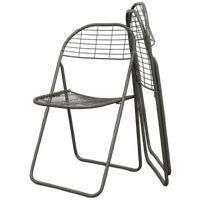 Pair Of Åland Folding Chairs By Niels Gammelgaard For Ikea, 1980s