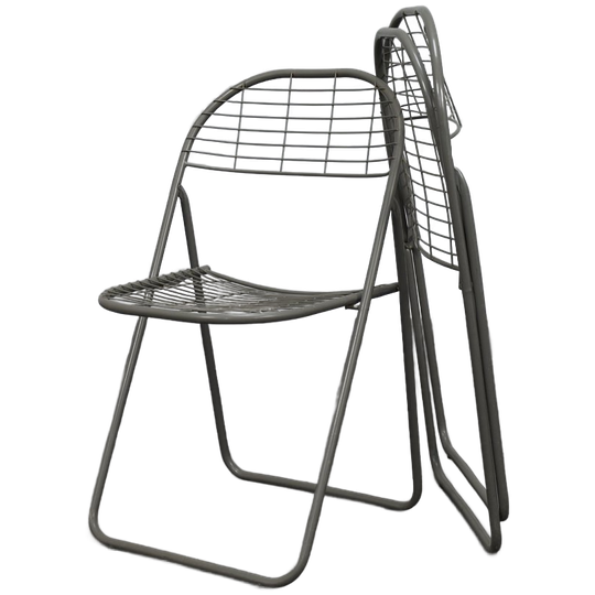 Pair Of Åland Folding Chairs By Niels Gammelgaard For Ikea, 1980s 1