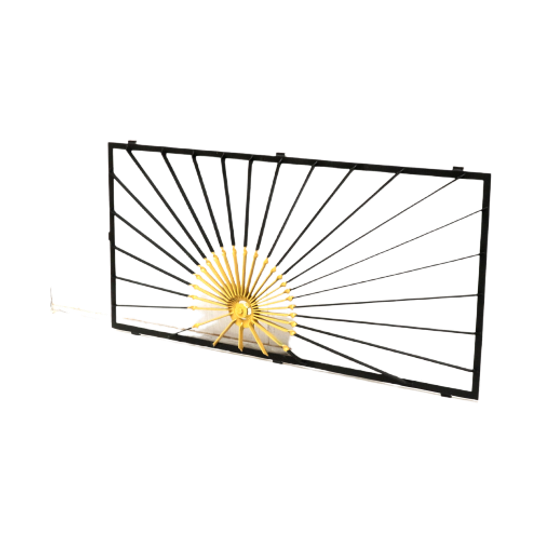 Vintage Metalen Wandsculptuur Gemaakt In De Jaren ’70 1