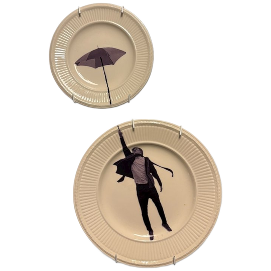 Handgemaakt Vintage Wandbord – Uniek Decoratief Bord 1