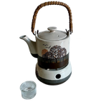 Jaren 70 Theepot Met Warmtehouder thumbnail 1