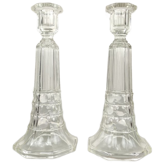 Duo Persglas Val Saint Lambert Kandelaars 1