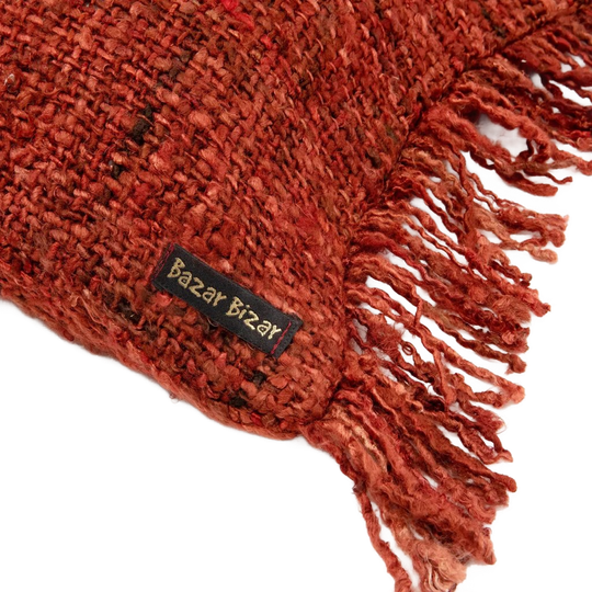 Bazar Bizar | De Oh My Gee Kussenhoes - Kersenrood - 35x100 1