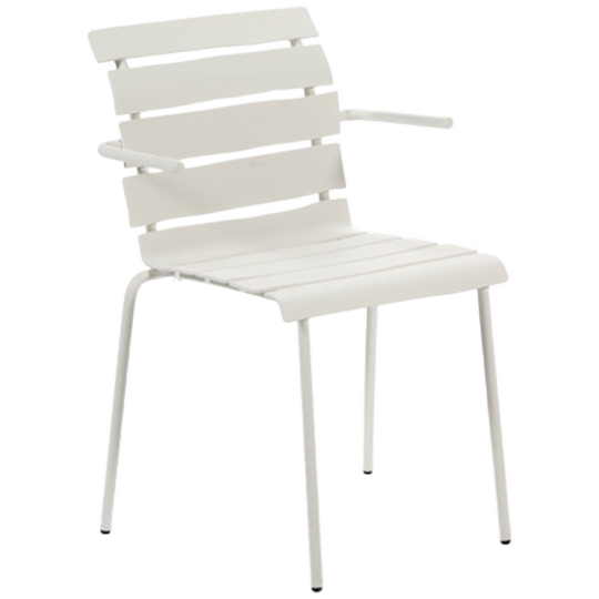 Serax X Maarten Baas Tuinstoel Met Armleuningen White Aligned 1