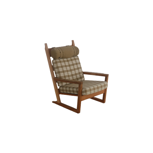 Vintage Lounge Chair | Fauteuil | Eiken | Jaren 50