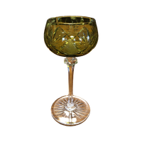 Wijnglas Met Groen Val St. Lambert